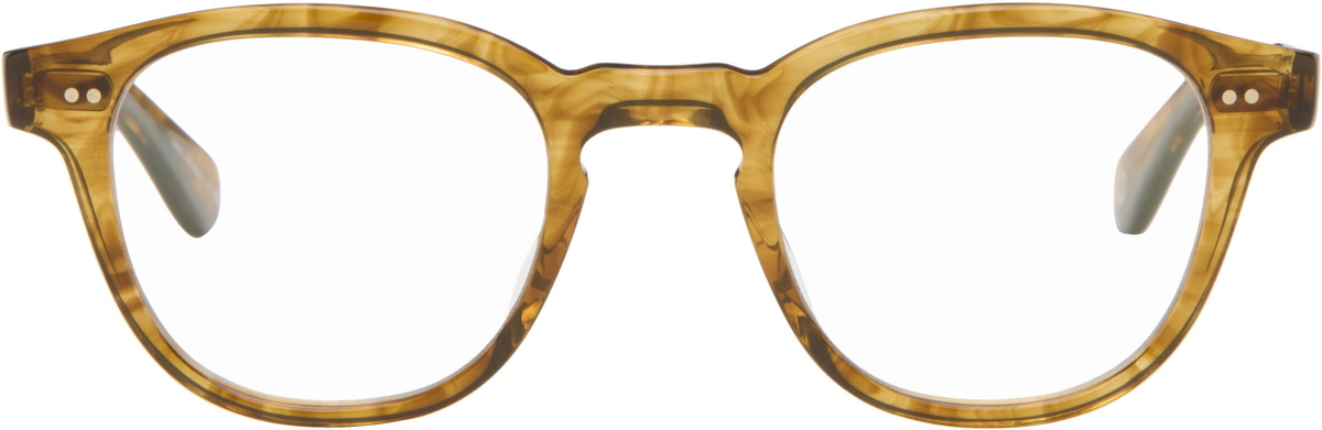 Garrett Leight Brown Evan Glasses