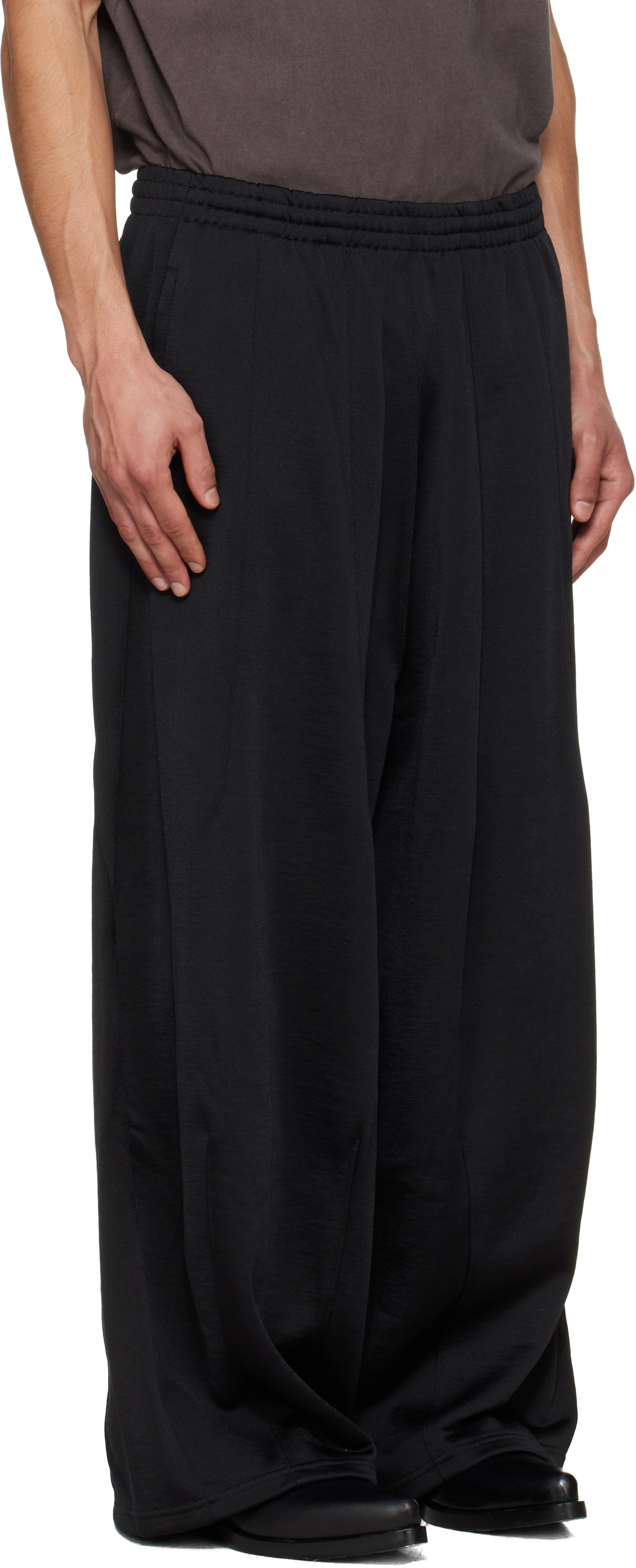NEEDLES Black H.D. Sweatpants