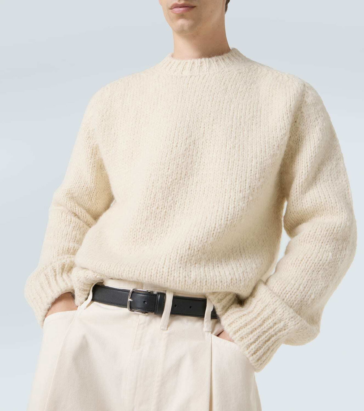 Jil Sander Mohair and alpaca-blend sweater Jil Sander
