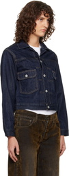 Levi's Navy Blue Tab Type II Trucker Jacket
