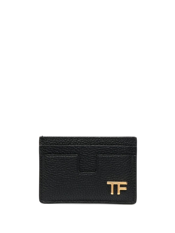 Photo: TOM FORD - T Line Leather Credit Card Case