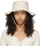 Jacquemus Off-White 'Le Bob Artichaut' Bucket Hat