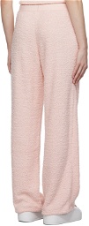 Calvin Klein Underwear Pink Plush Lounge Pants