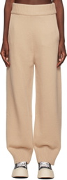 Trunk Project Beige Wide-Leg Lounge Pants