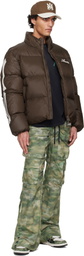 AMIRI Green Camo Multi Pocket Cargo Pants