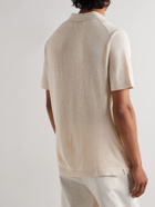 NN07 - Ryan Cotton and Linen-Blend Polo Shirt - Neutrals