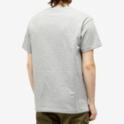 Moncler Men's Logo T-Shirt in Grey
