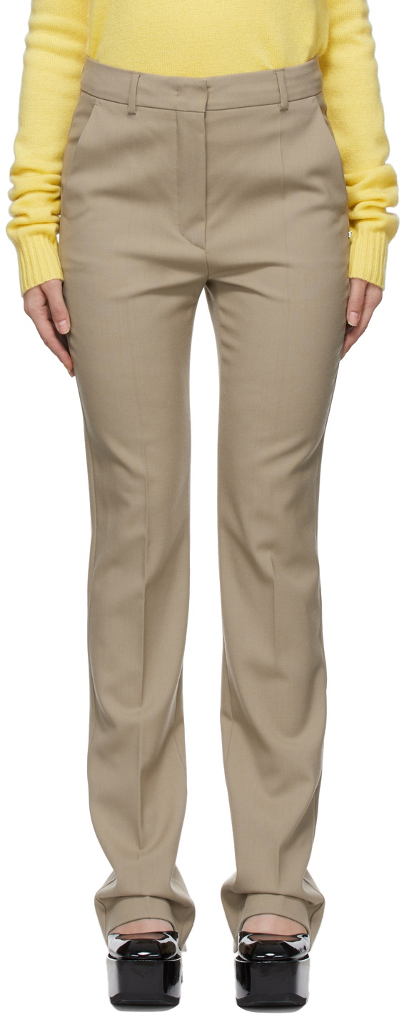 Panther Light Grey Flannel Trousers - Eduardo De Simone - Eduardo de Simone