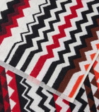 Missoni Best Zigzag cotton terry bath sheet