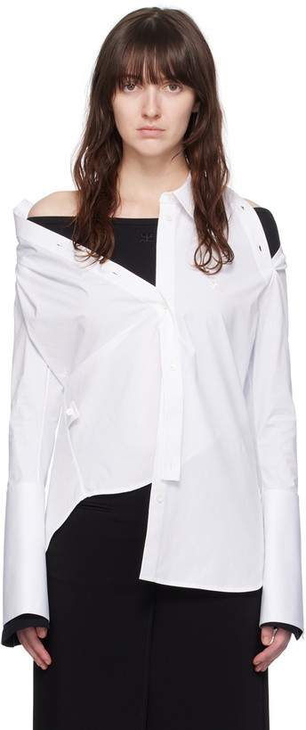 Photo: Courrèges White Modular Shirt