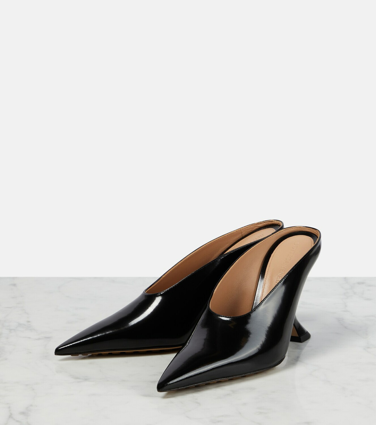 Bottega veneta leather on sale mules