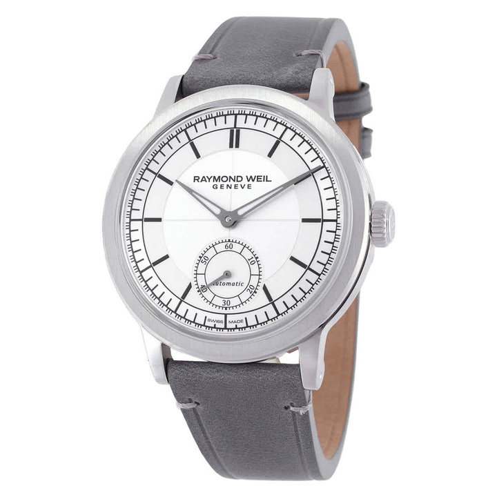 Photo: Raymond Weil Millesime Automatic Silver Dial Mens Watch 2930 -STC-65001