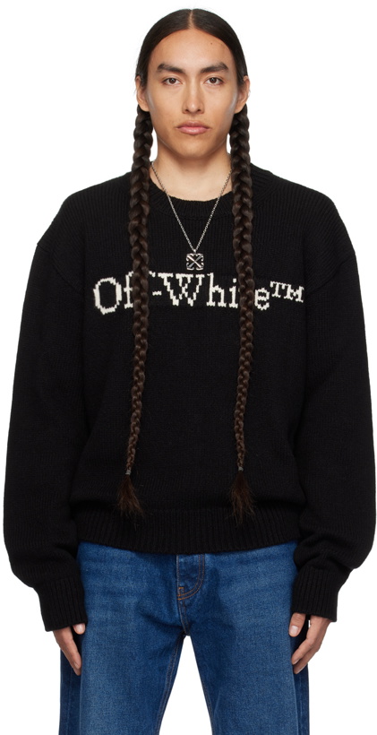 Photo: Off-White Black Big Bookish Sweater
