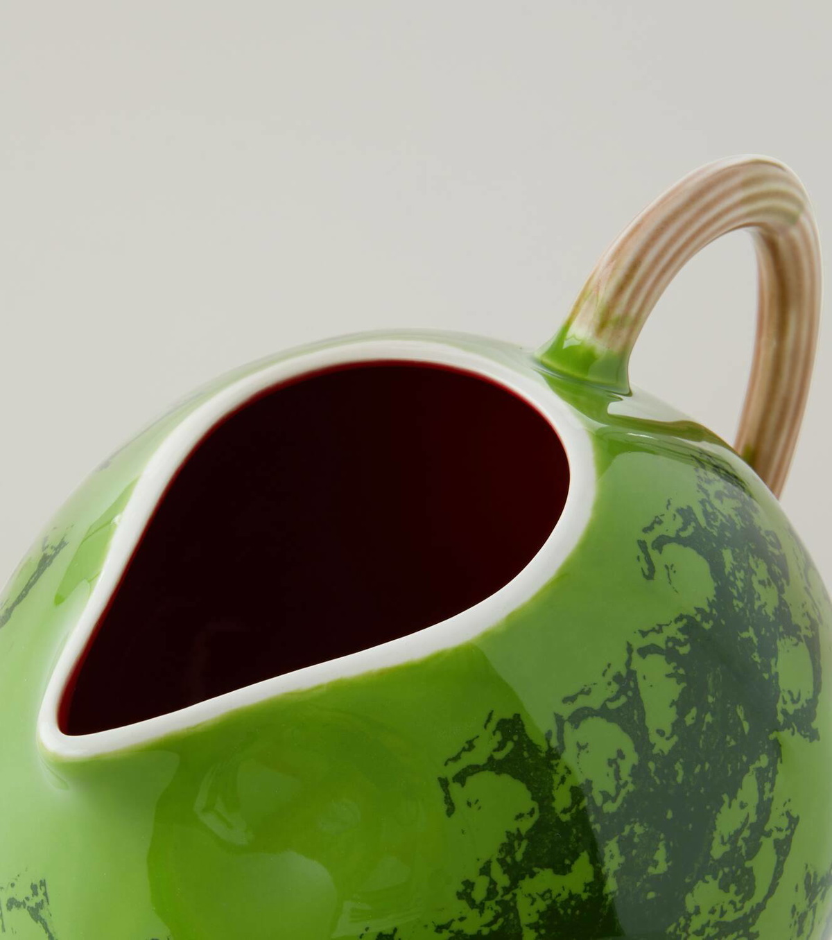 Bordallo Pinheiro Melancia ceramic pitcher