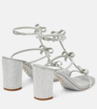 Rene Caovilla Bow embellished sandals