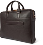 TOM FORD - Full-Grain Leather Briefcase - Brown