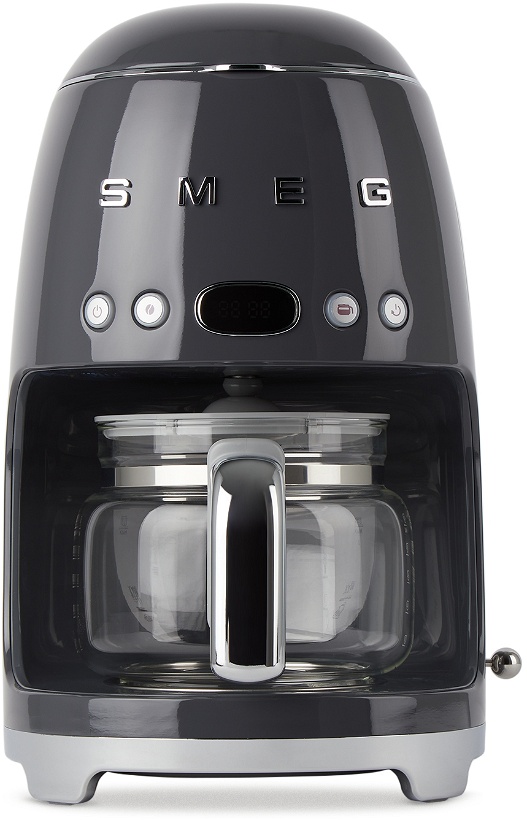 Photo: SMEG Grey Retro-Style Drip Coffee Machine, 1.2 L