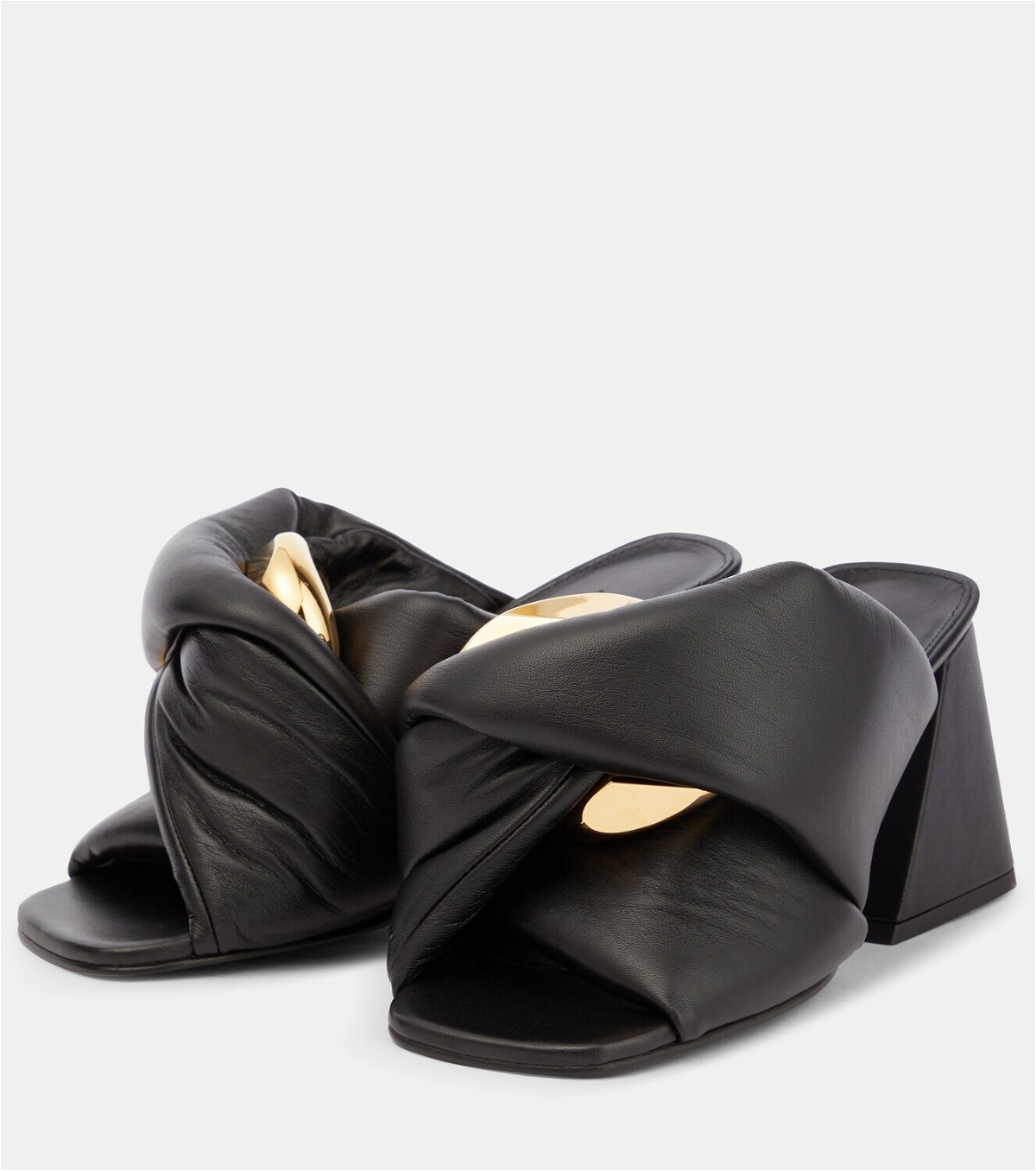 JW Anderson - Chain Twist leather mules JW Anderson