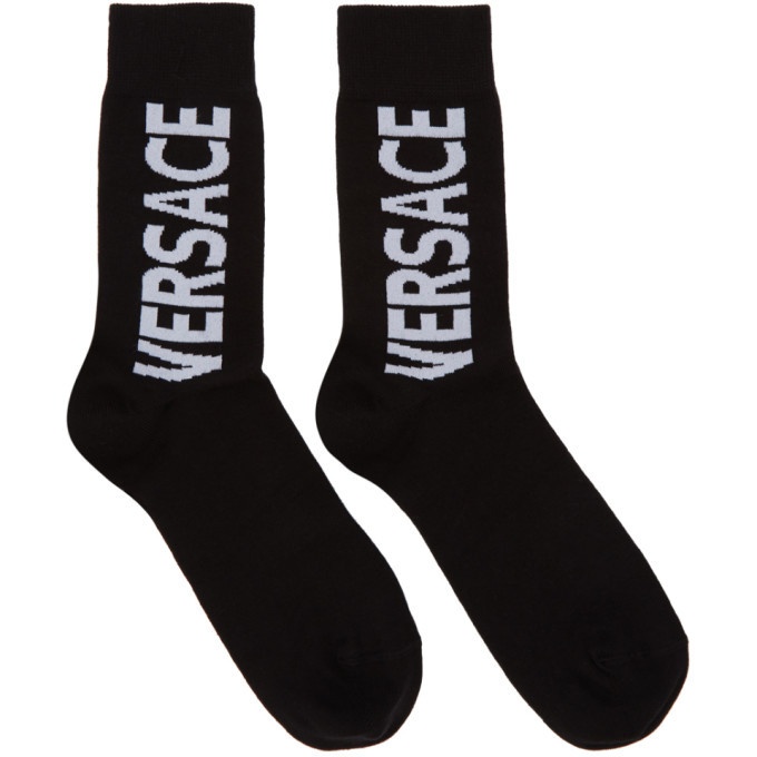Photo: Versace Black and White Big Socks