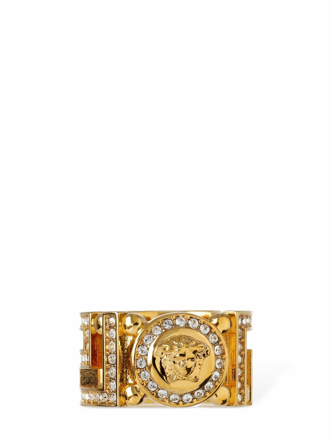 VERSACE - Medusa Crystal Ring Versace