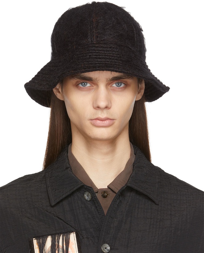 Photo: Song for the Mute Black Brushed Bucket Hat