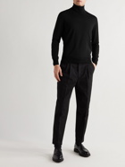 Canali - Slim-Fit Merino Wool Rollneck Sweater - Black