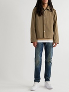 John Elliott - Wool-Gabardine Coach Jacket - Brown