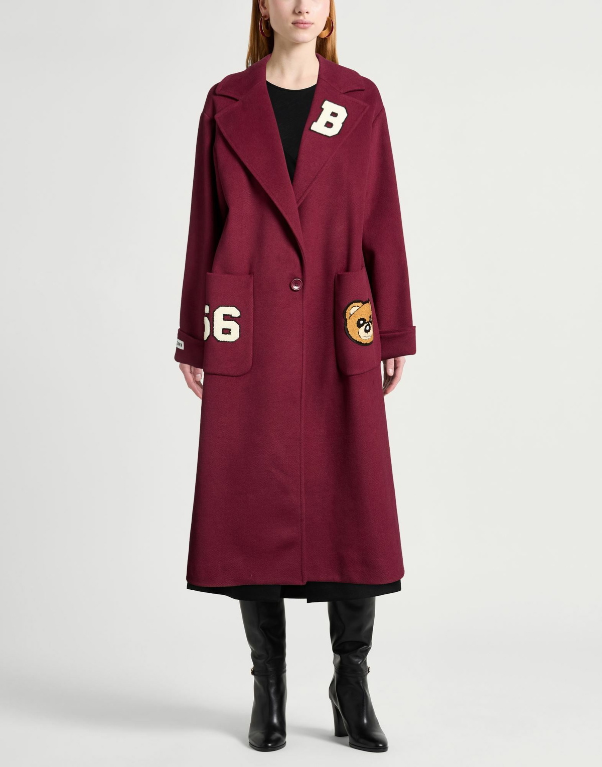 Berna Womens Coat Garnet