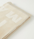Isabel Marant - Logo cotton terry beach towel