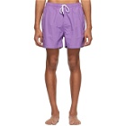 Solid and Striped Purple The Classic Swim Shorts