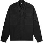 C.P. Company Men's Gabardine Shirt in Black