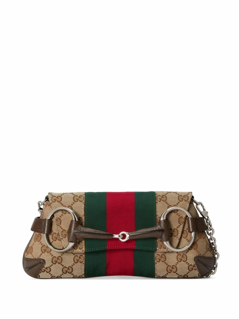 Gucci Wallet on Chain Ophidia Flap Brown Gg Supreme Canvas Shoulder Ba -  MyDesignerly