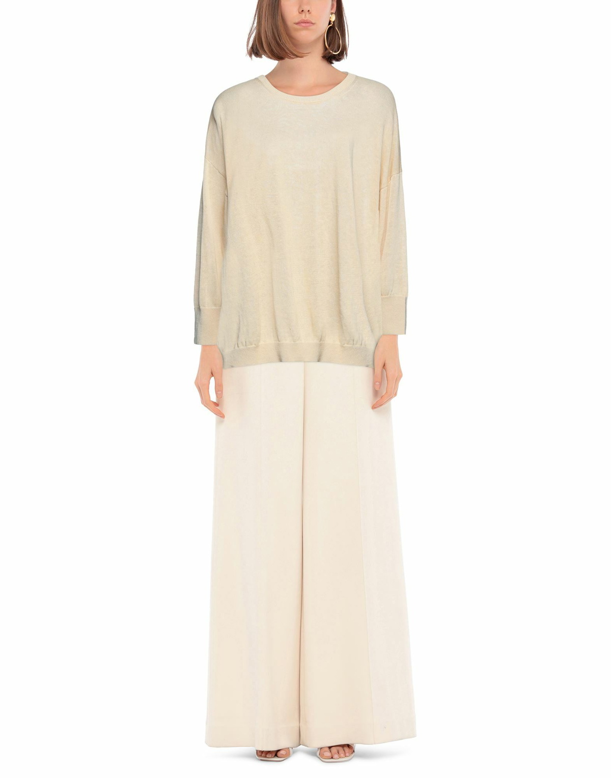 Peserico Womens Sweater Pastel in Yellow