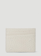 Maison Margiela - Signature Stitch Cardholder in White