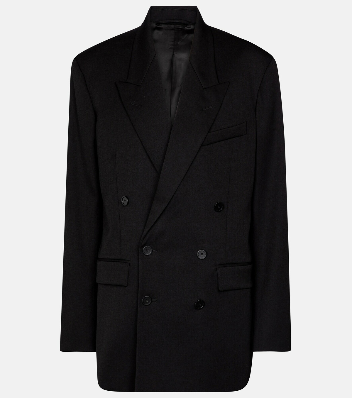 Balenciaga - Double-breasted stretch-wool blazer