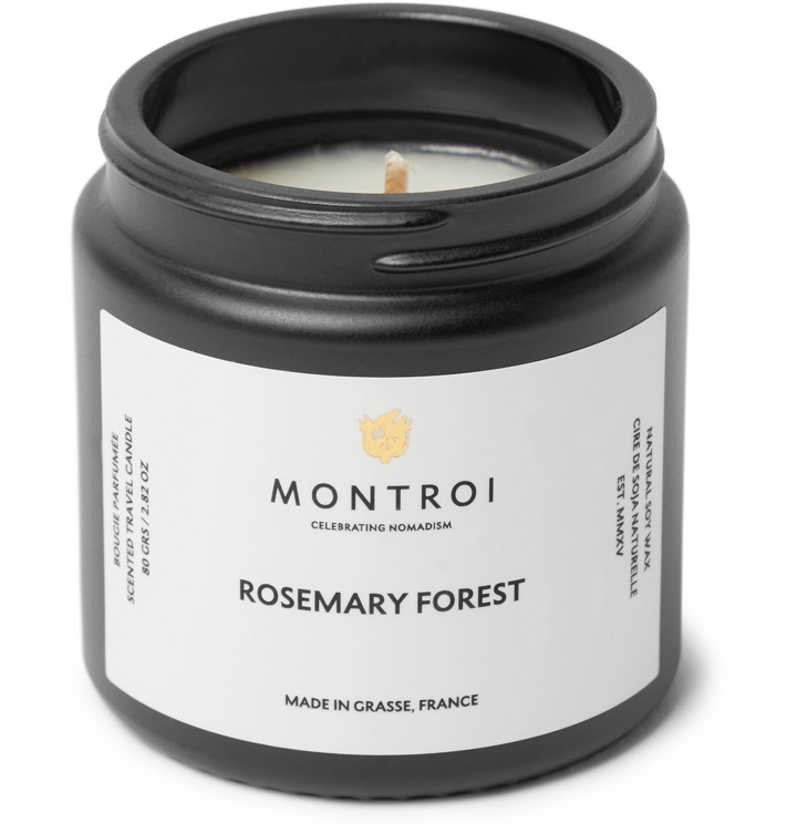 Photo: MONTROI - Rosemary Forest Scented Candle, 80g - Neutrals