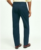 Brooks Brothers Men's Clark Straight-Fit Stretch Supima Cotton Poplin Chino Pants | Navy
