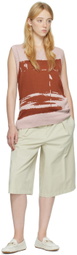 Manors Golf Beige Landscape Vest
