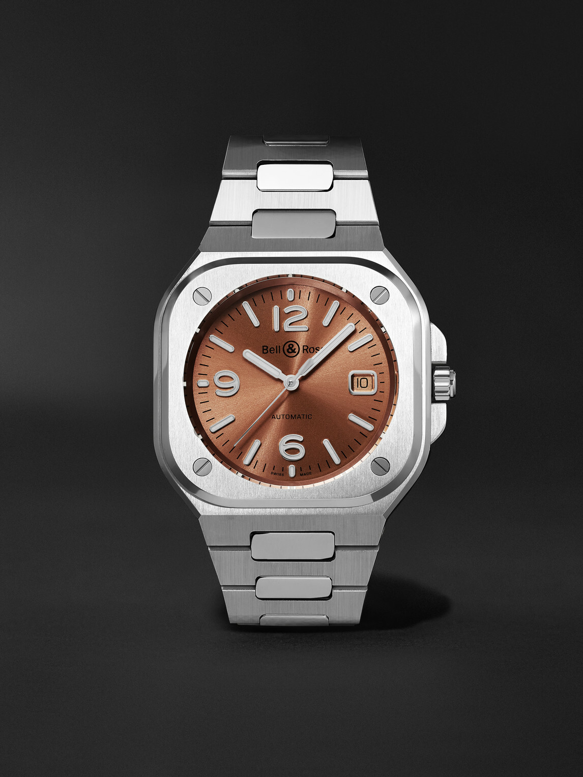 Bell & Ross - BR 05 Automatic 40mm Stainless Steel Watch, Ref. No. BR05A-BR-ST/SST