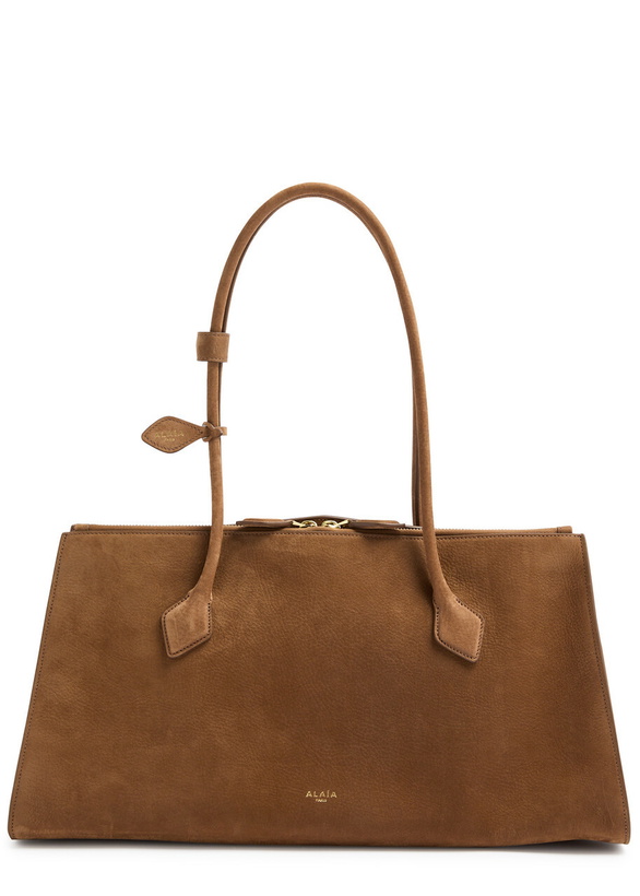 Photo: Alaïa Le Teckel Nubuck Tote - Tan - One Size