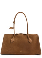 Alaïa Le Teckel Nubuck Tote - Tan - One Size