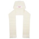 Charles Jeffrey Women's Chunky Ears Beanie Scarf in Ecru 