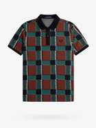 Fred Perry   Polo Shirt Brown   Mens