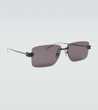 Bottega Veneta - Rectangle-frame sunglasses