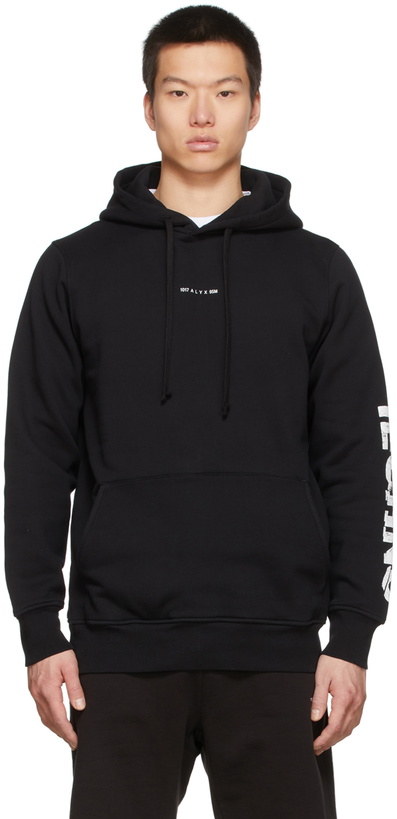 Photo: 1017 ALYX 9SM Black Scarred By Techno Hoodie