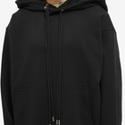 Dries Van Noten Men's Haxel Double Cord Popover Hoody in Black