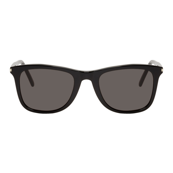 Photo: Saint Laurent Black SL 304 Slim Sunglasses