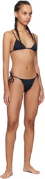 Tropic of C Black Equator Bikini Top