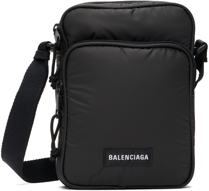 Photo: Balenciaga Black Explorer Crossbody Bag