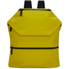 Issey Miyake Men Yellow Galette Backpack